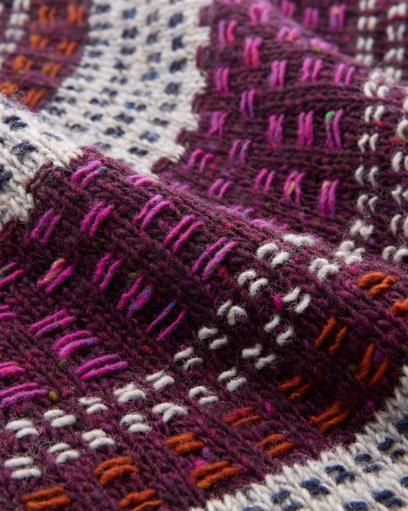 Float Stitch Yoke Donegal Jumper