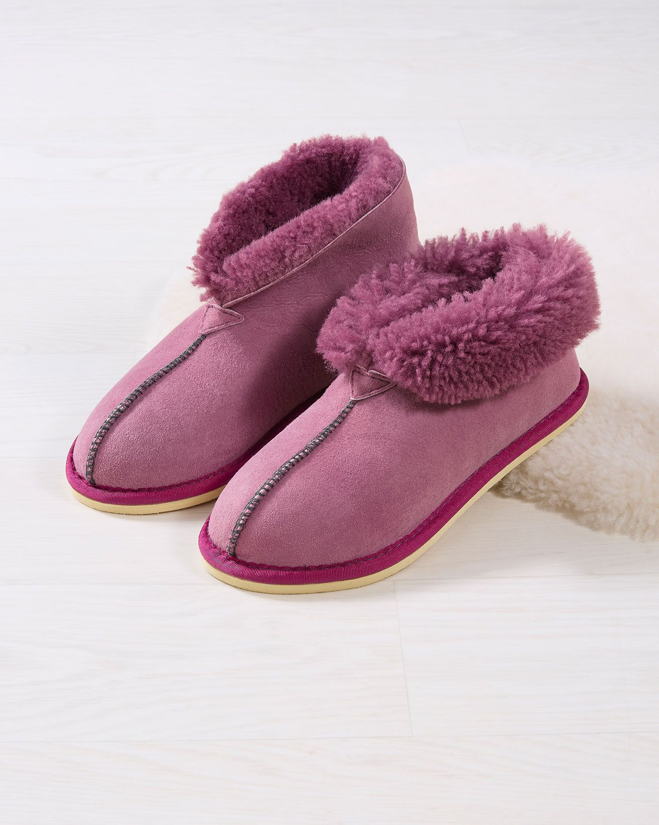 Sheepskin Bootee Slippers