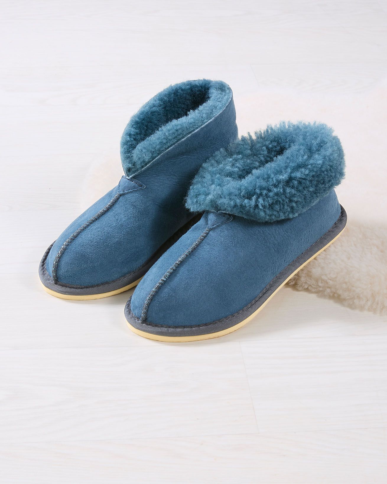 Shearling Bootee Slippers
