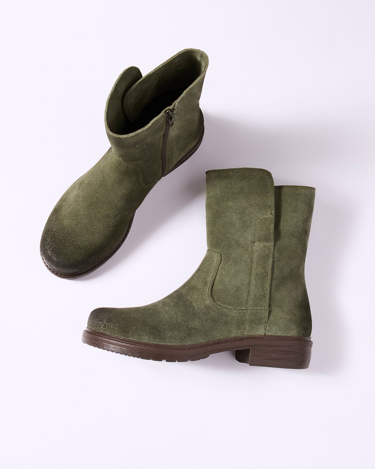 Bottines en cuir essentielles