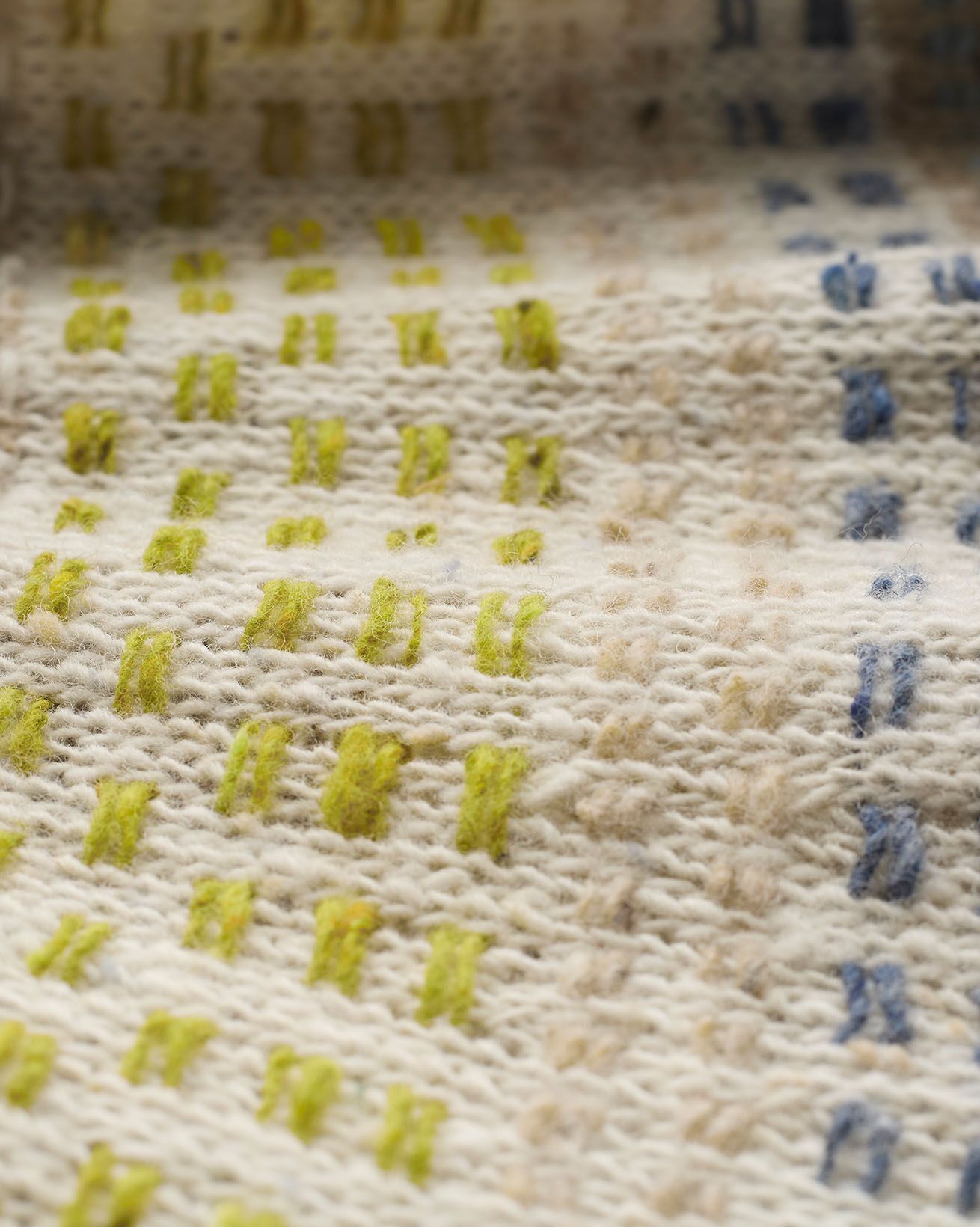 Float Stitch Yoke Donegal Jumper