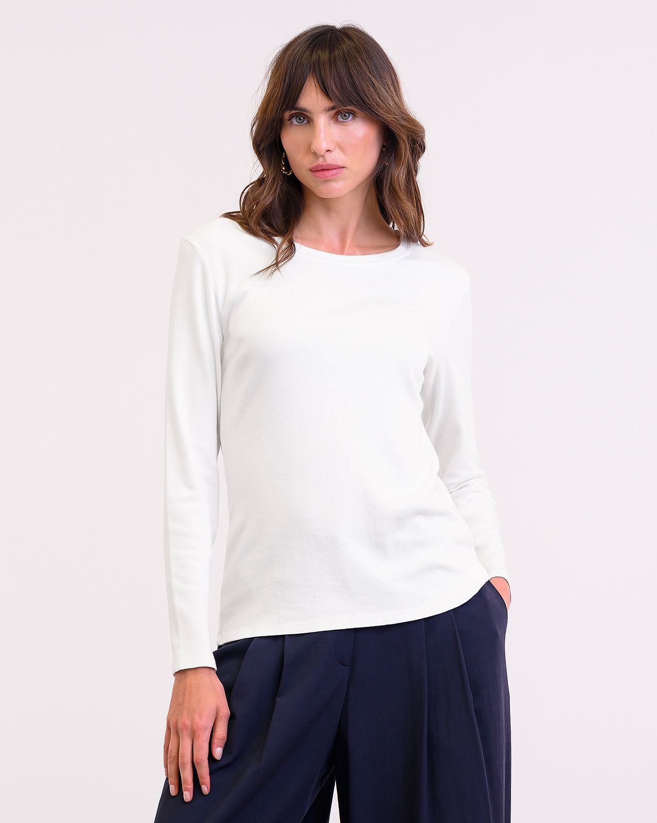 Organic Cotton Long Sleeve T Shirt