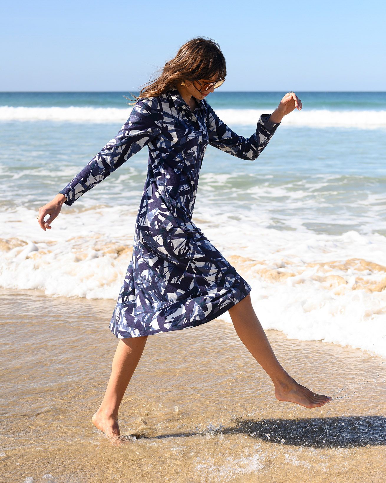 Organic Cotton Shirt Dress