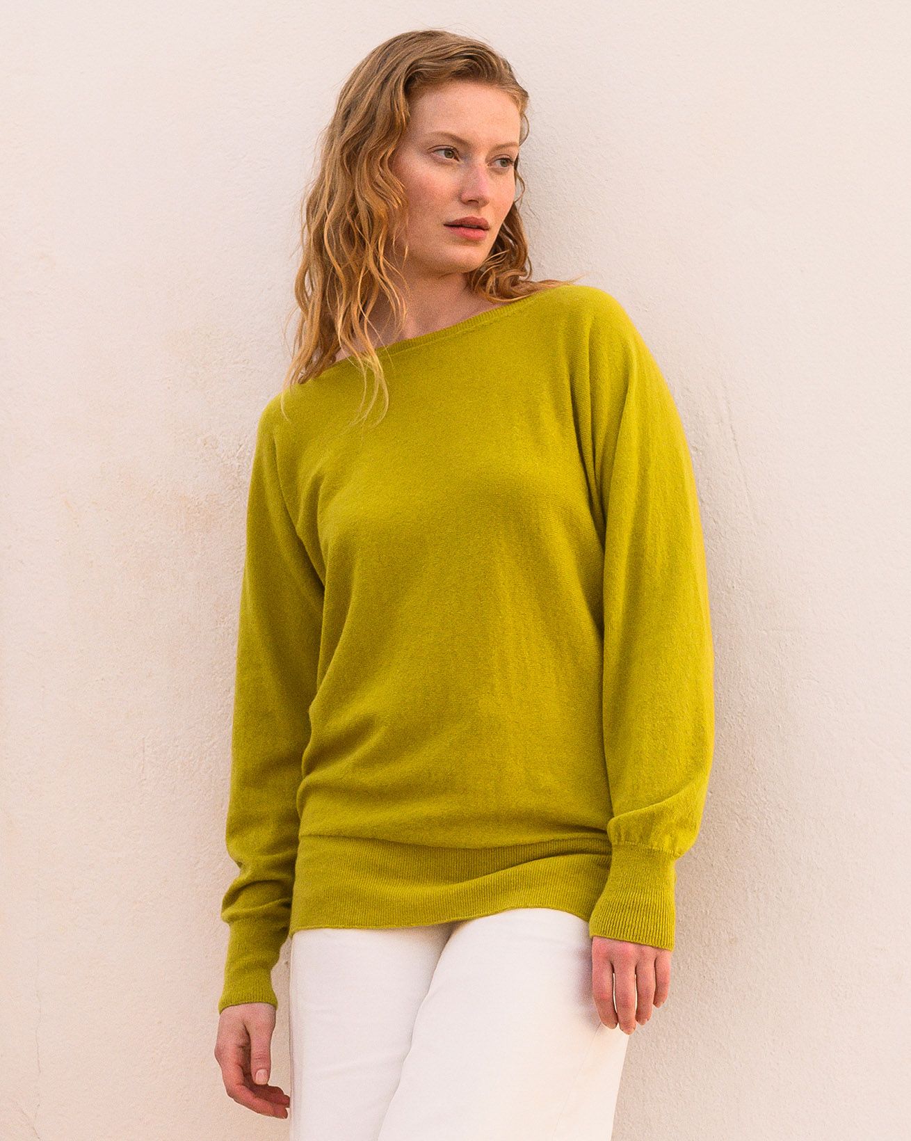 Supersoft Slash Neck Sweater