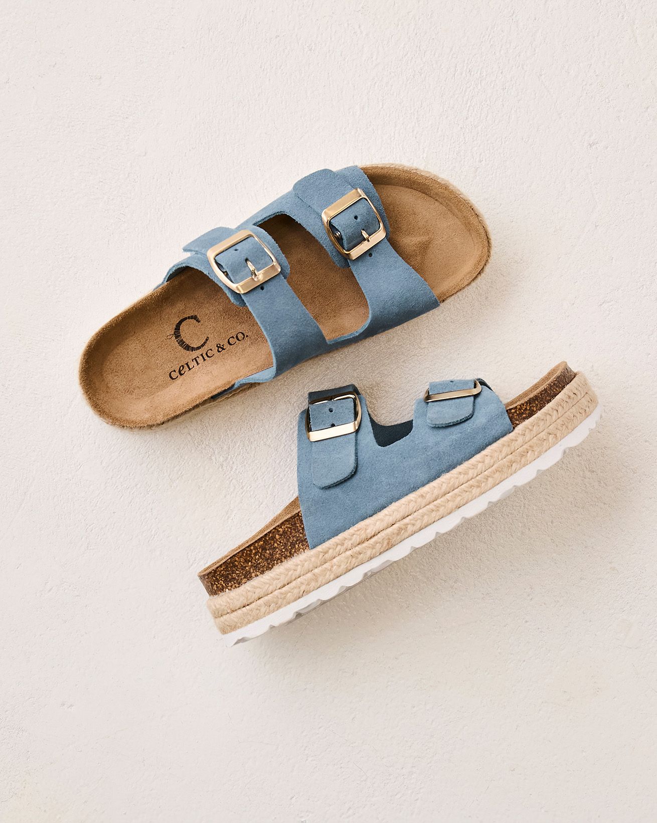 Ledersandalen mit Schnalle