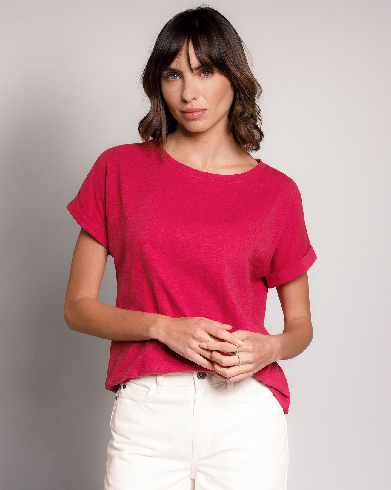 Organic Cotton Grown On Sleeve T Shirt