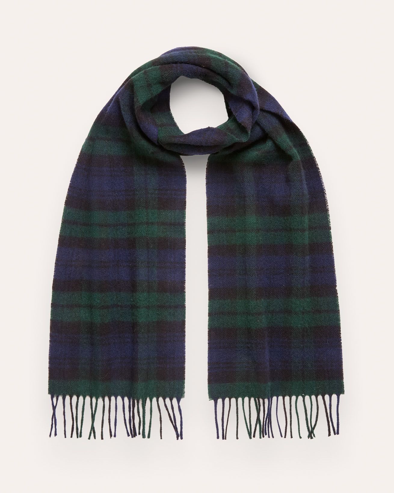 Lambswool Tartan Scarf