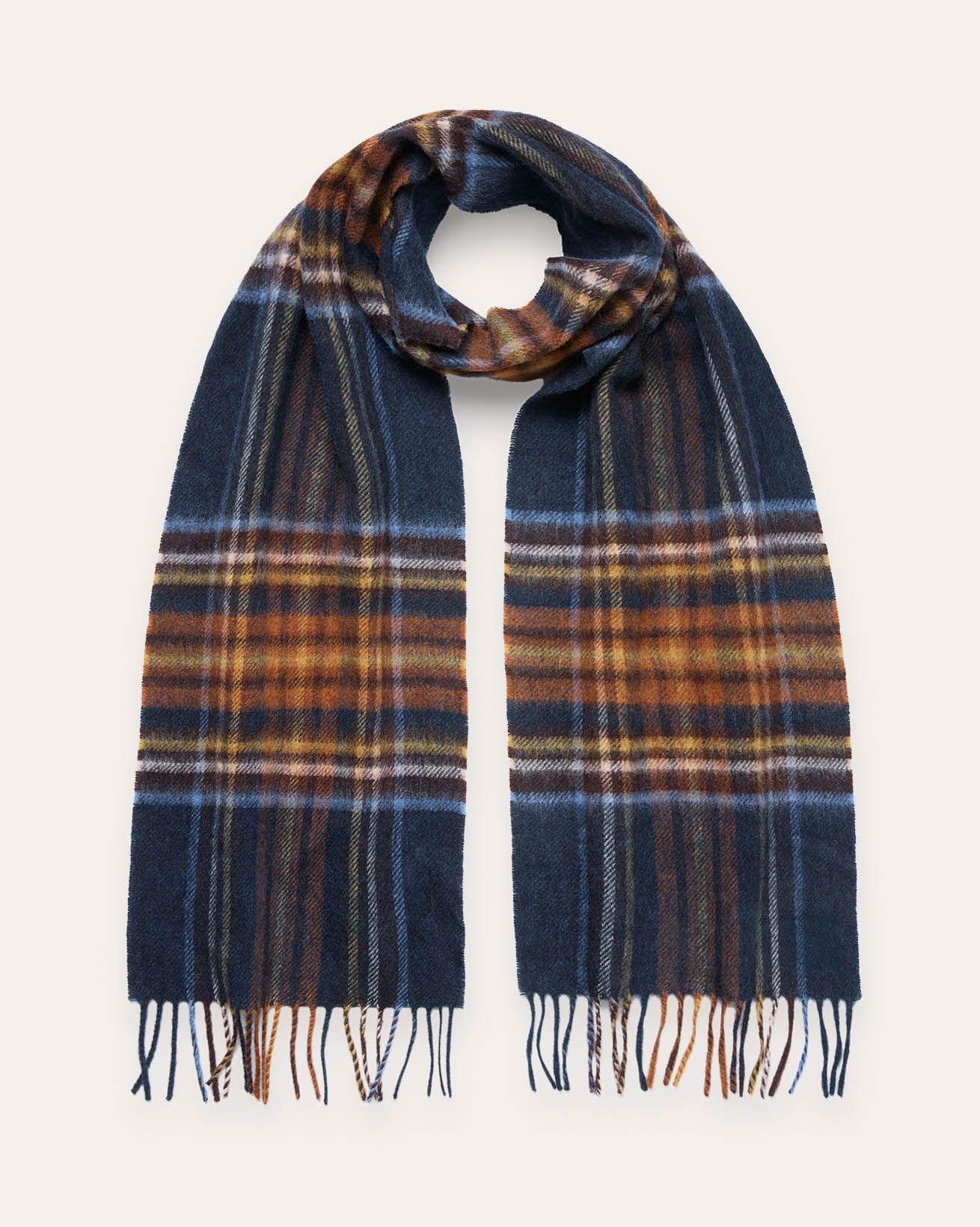 Lambswool Tartan Scarf