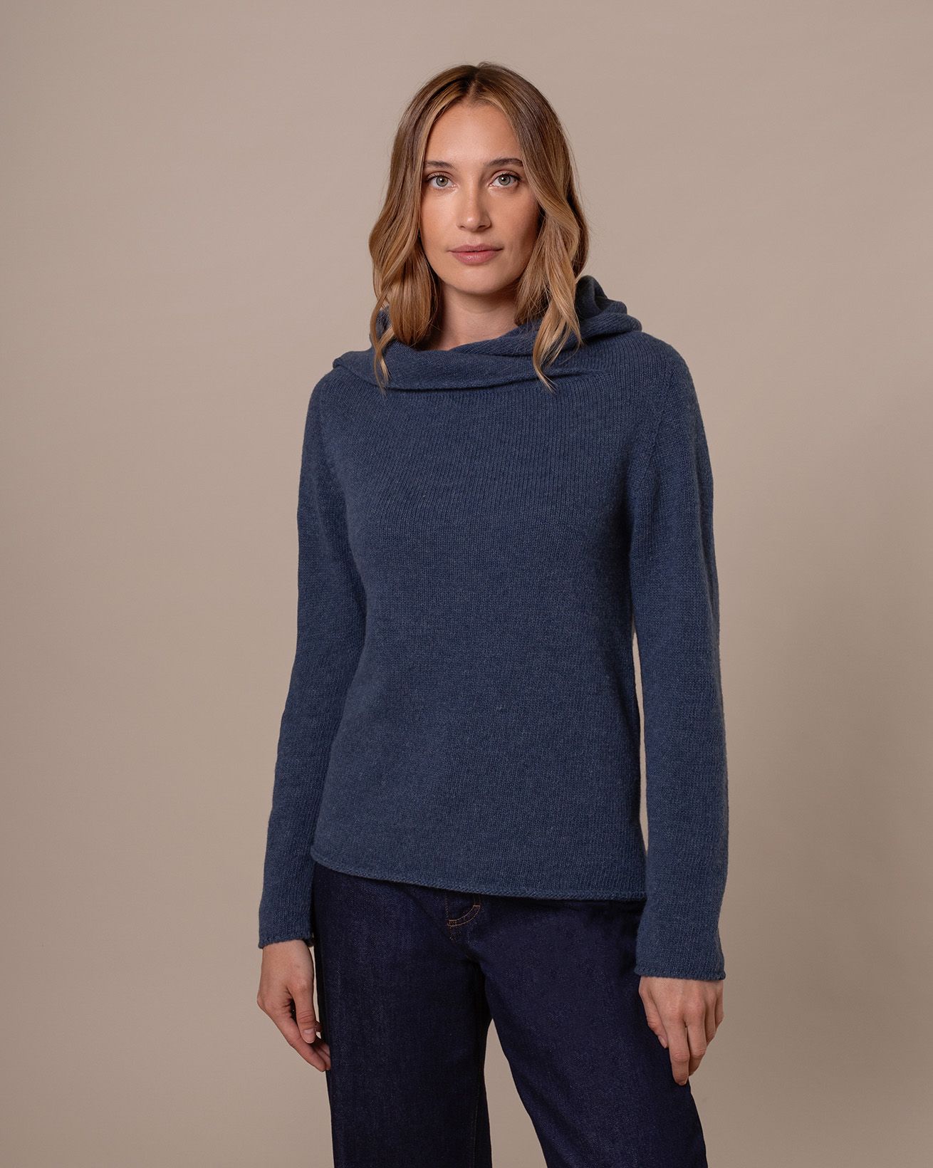 Supersoft Collared Slouch Jumper