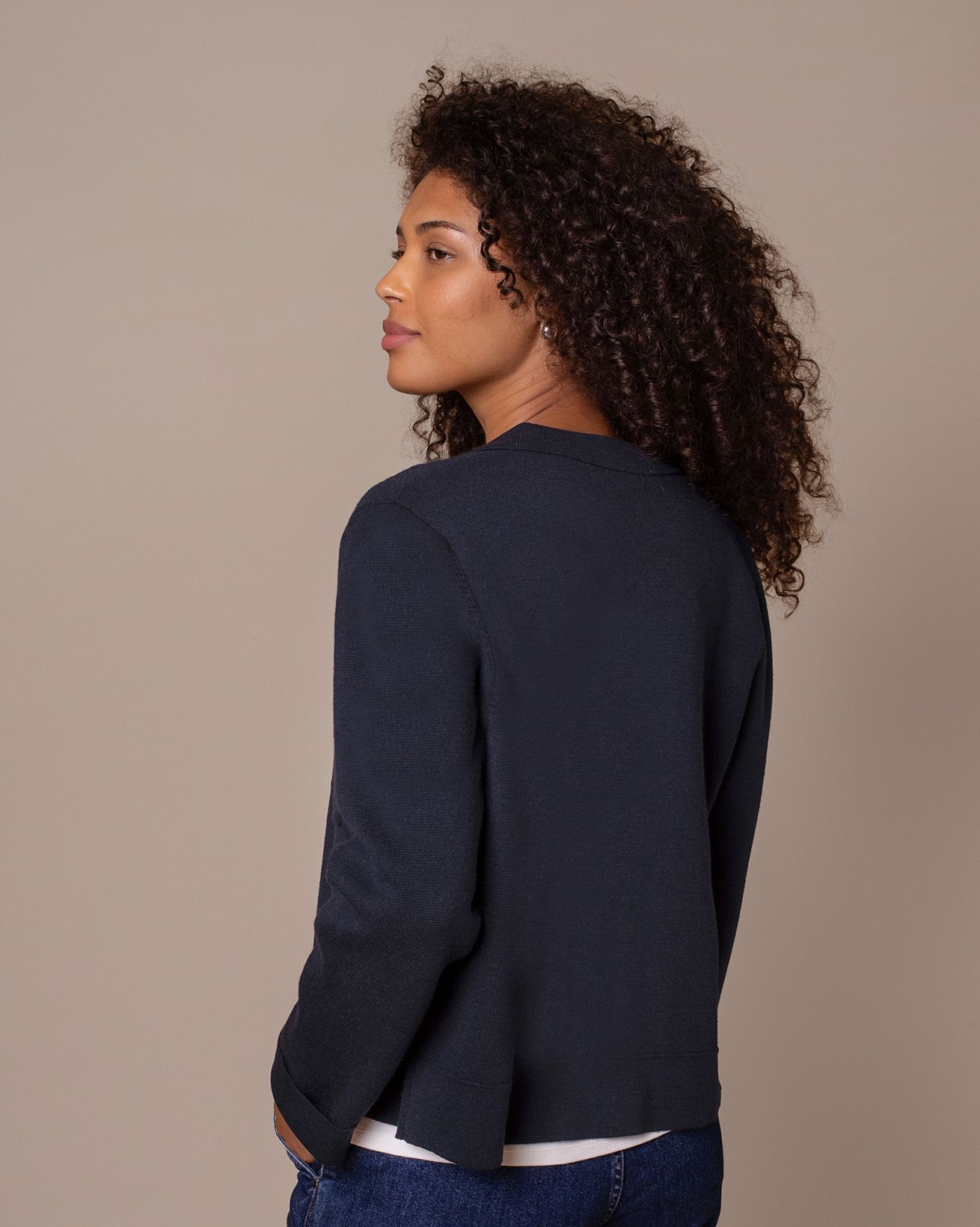 Structured Wool Belted Jacket