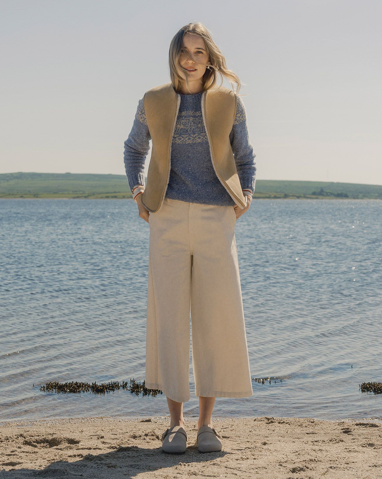 Wide Leg Cropped Jeans