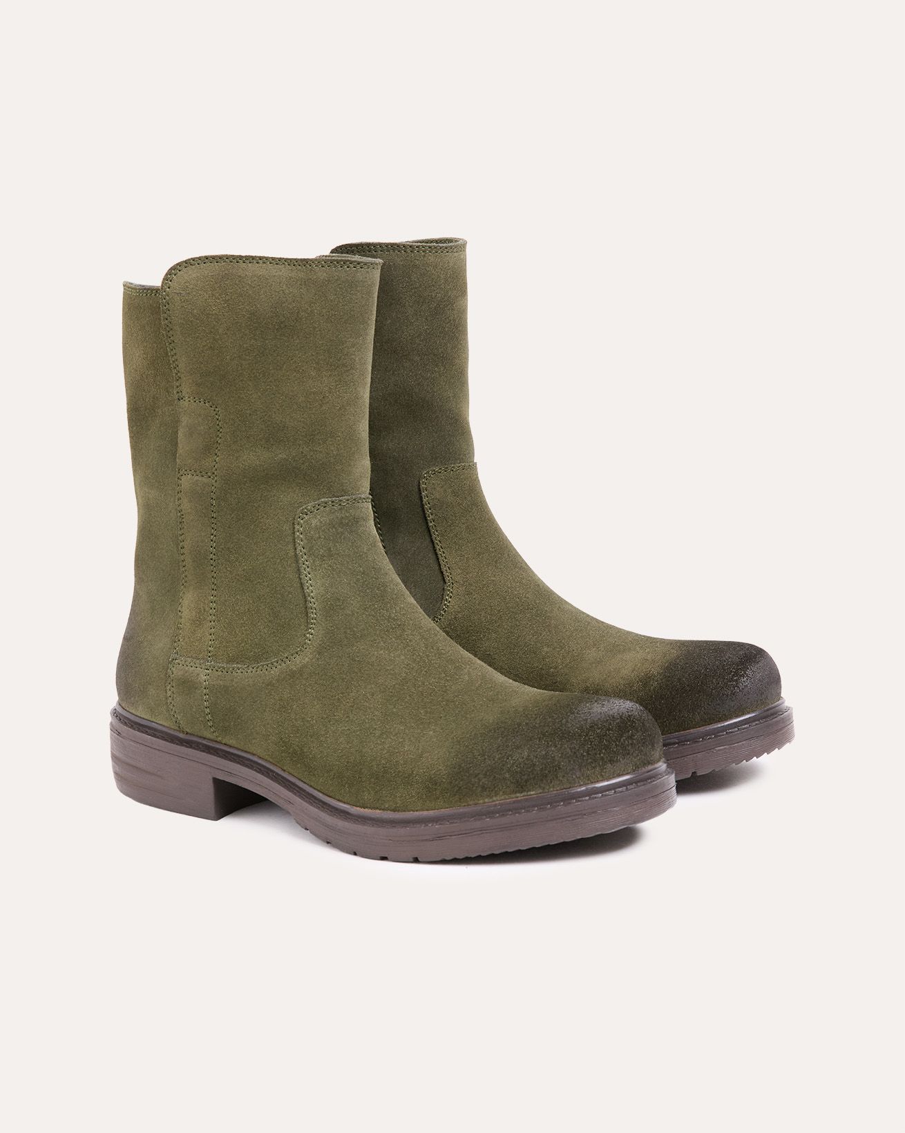 Bottines en cuir essentielles