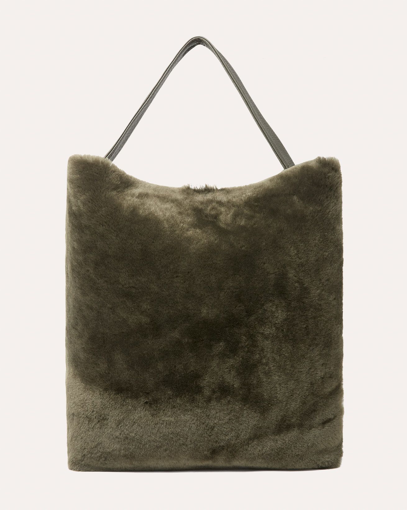 Sheepskin & Leather Shopper