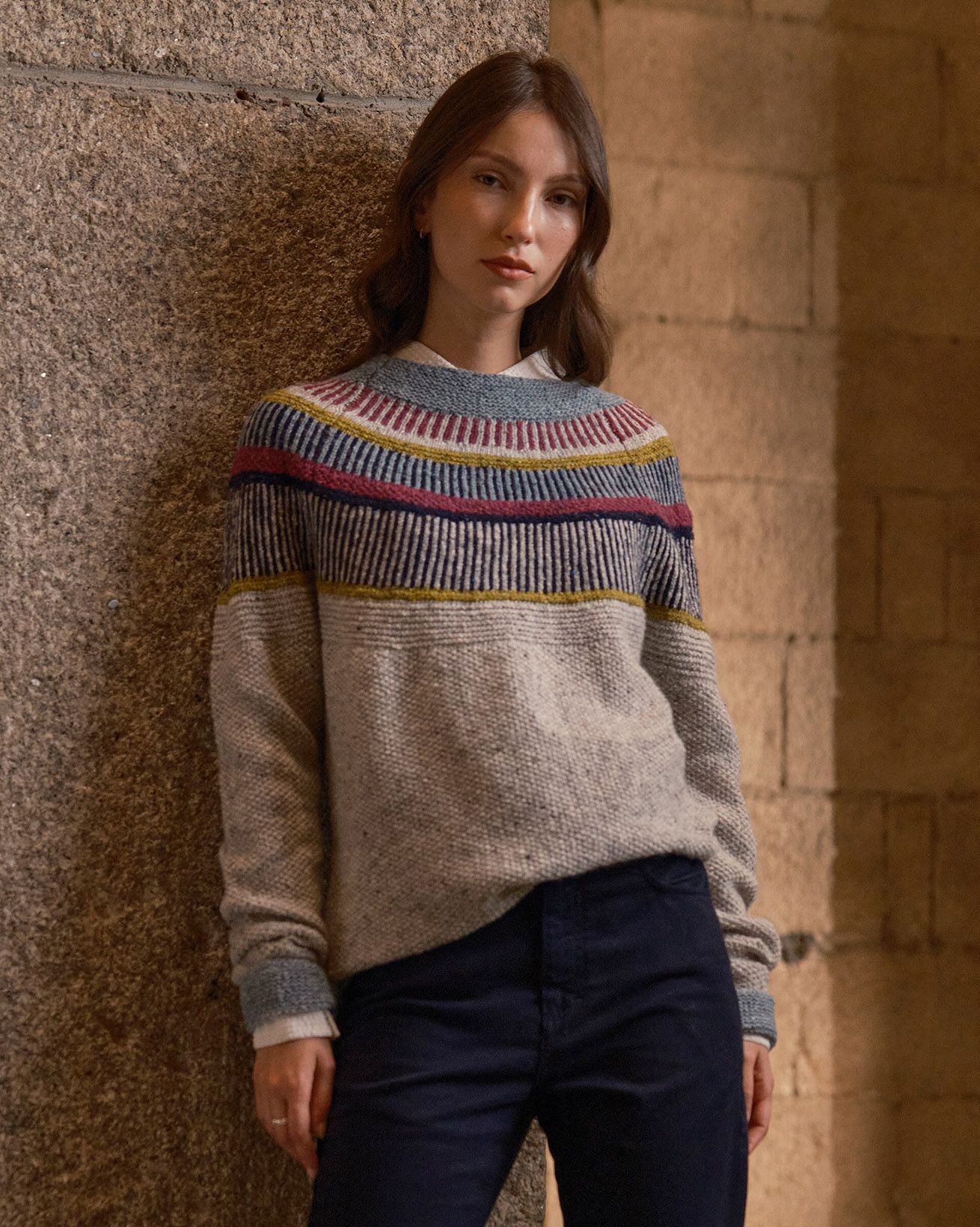 Statement Donegal Jumper