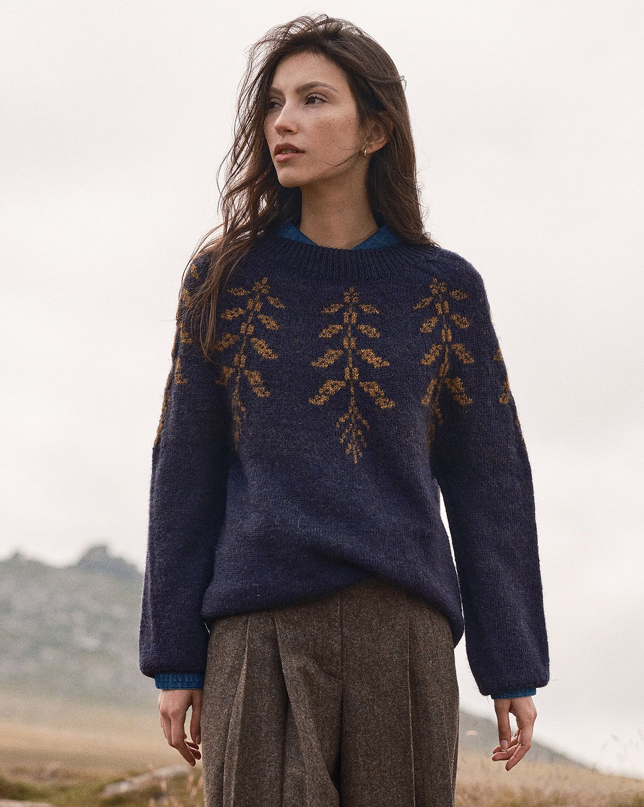 Botanical Fair Isle Jumper