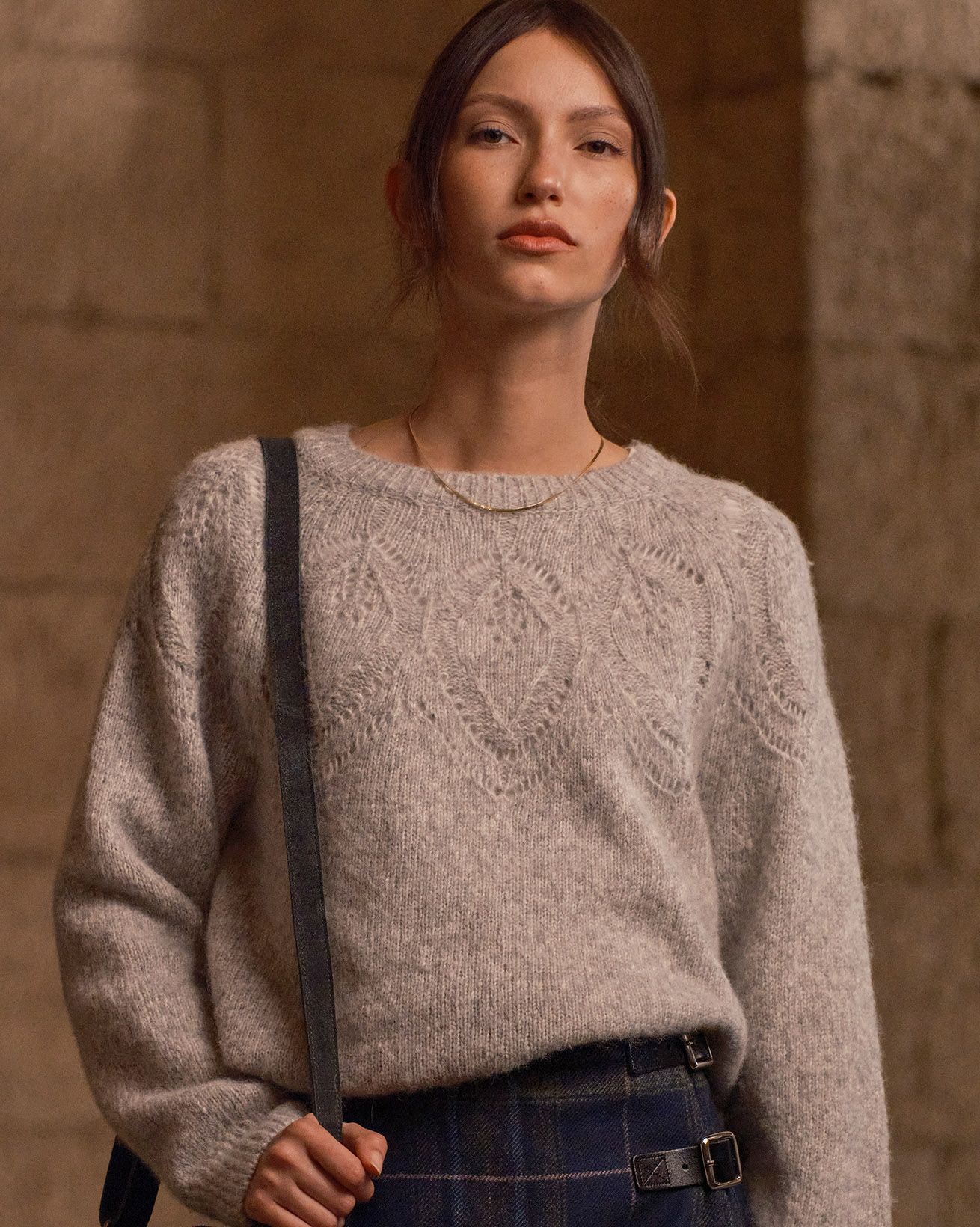 Leaf Yoke Jumper