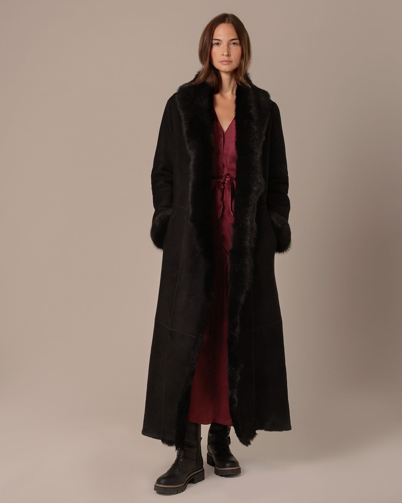 Toscana Trim Full Length Coat