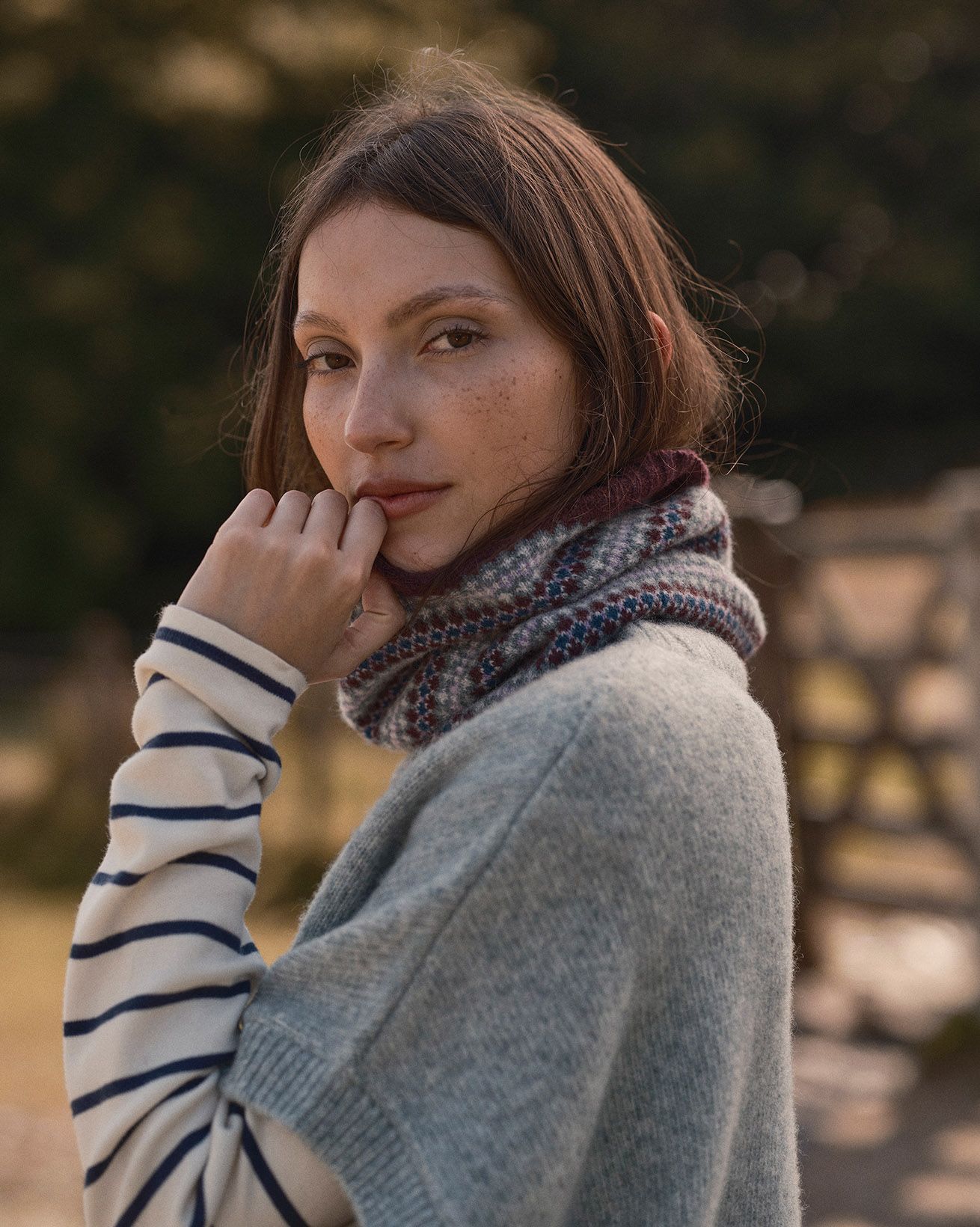 Lambswool Fair Isle Snood