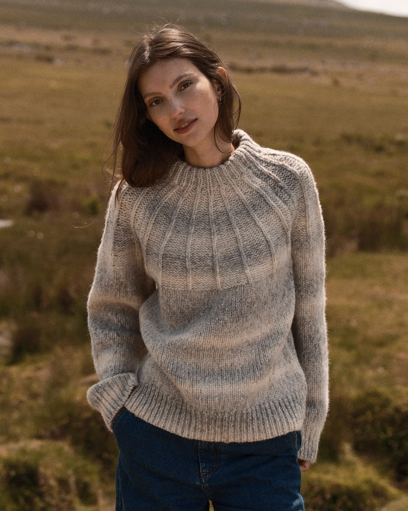 Sunbeam Stitch Yoke Jumper