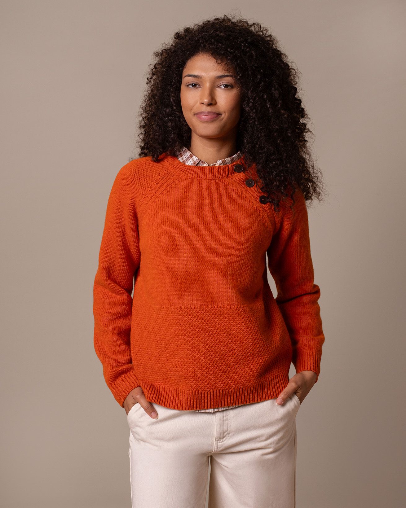 Button Neck Jumper