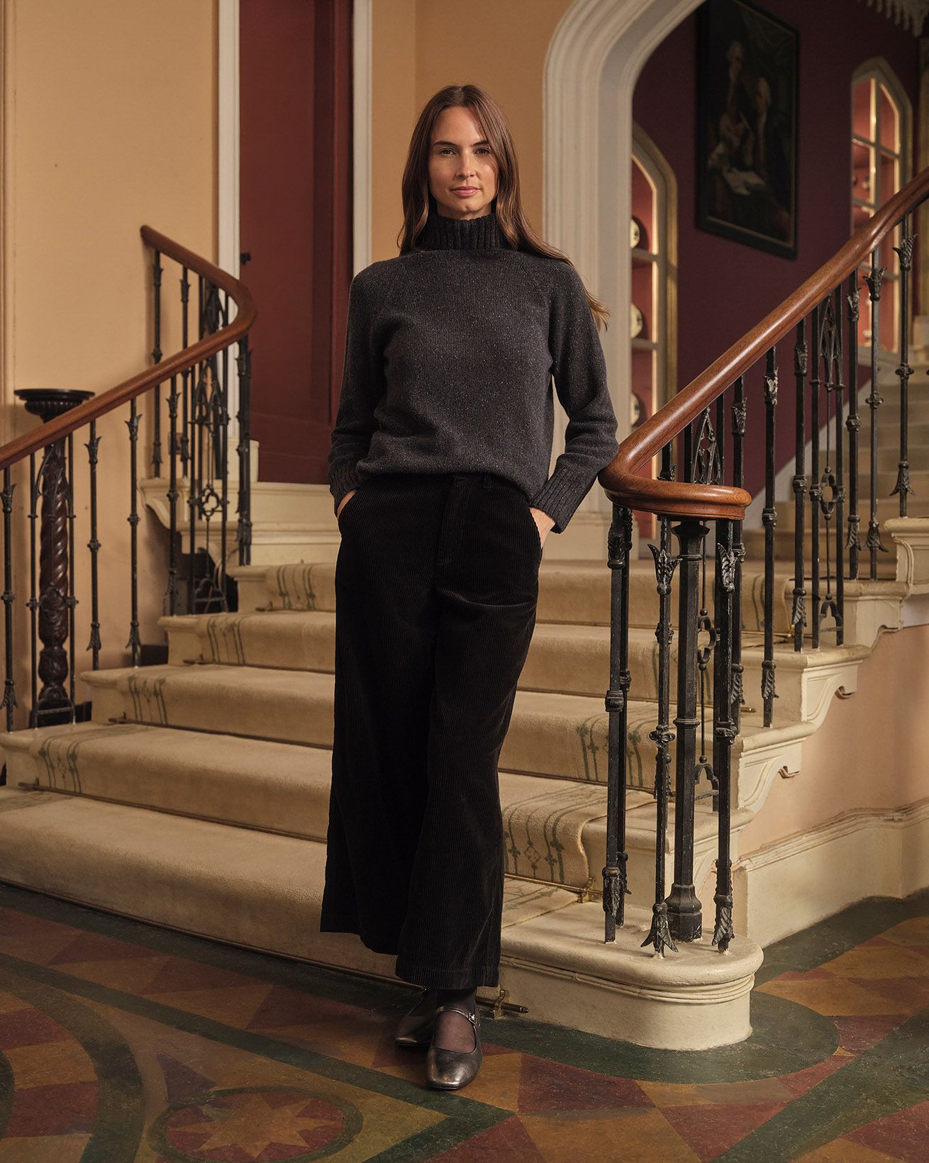 Recycled Merino Cashmere Roll Neck