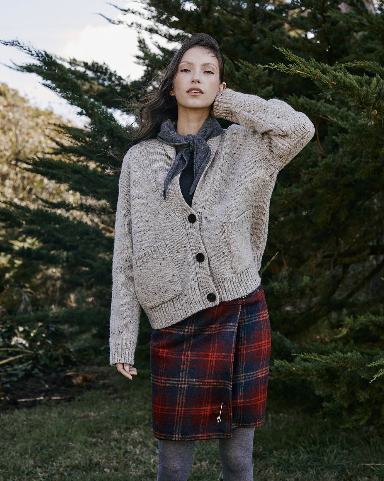 Shawl Collar Cardigan