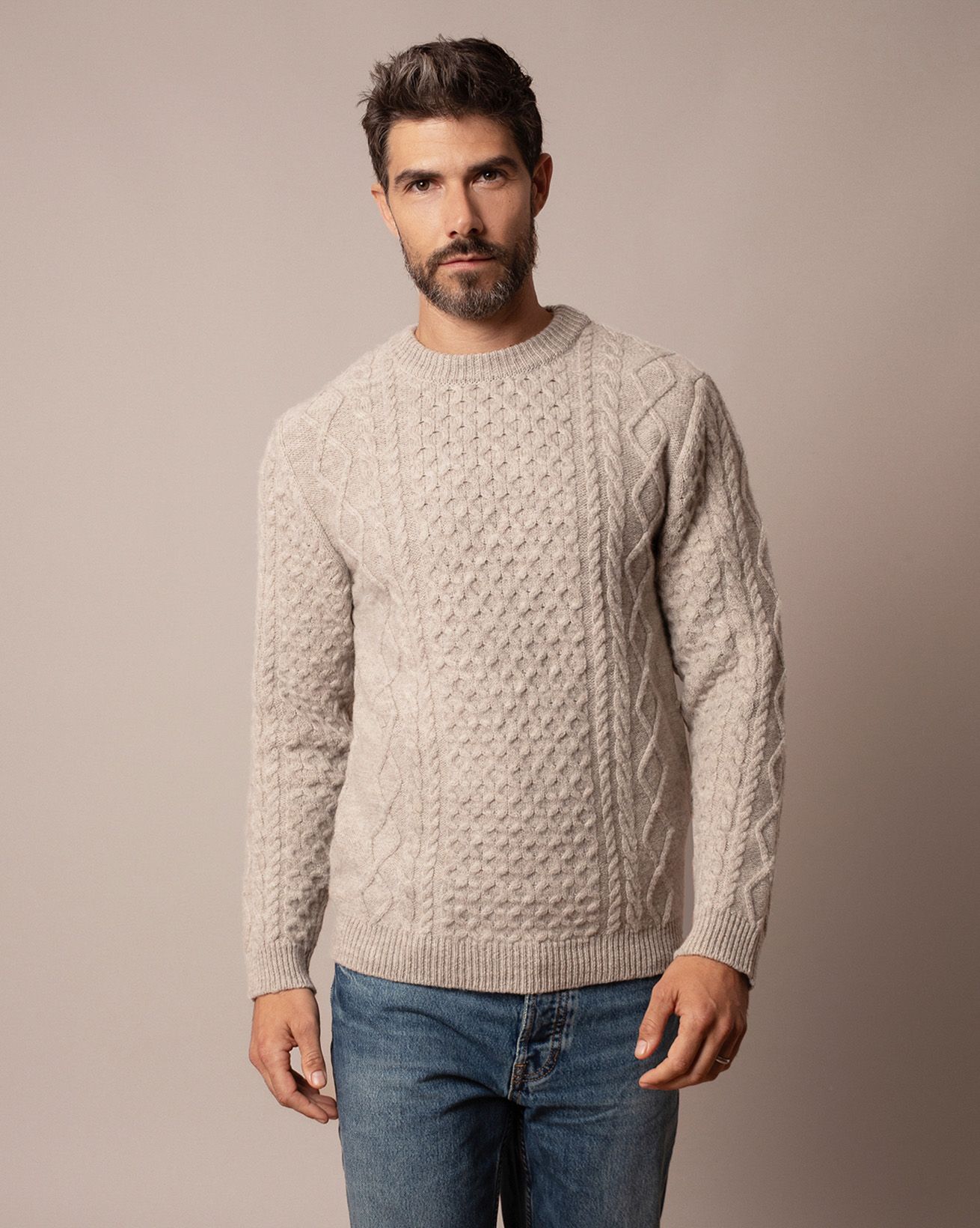 Men's Cable Sweater