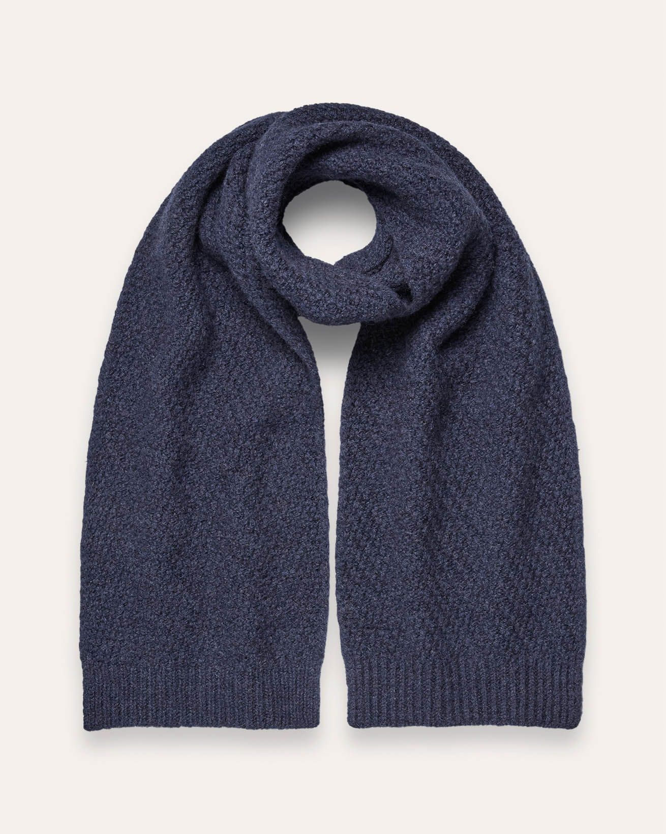 British Gansey Stitch Scarf
