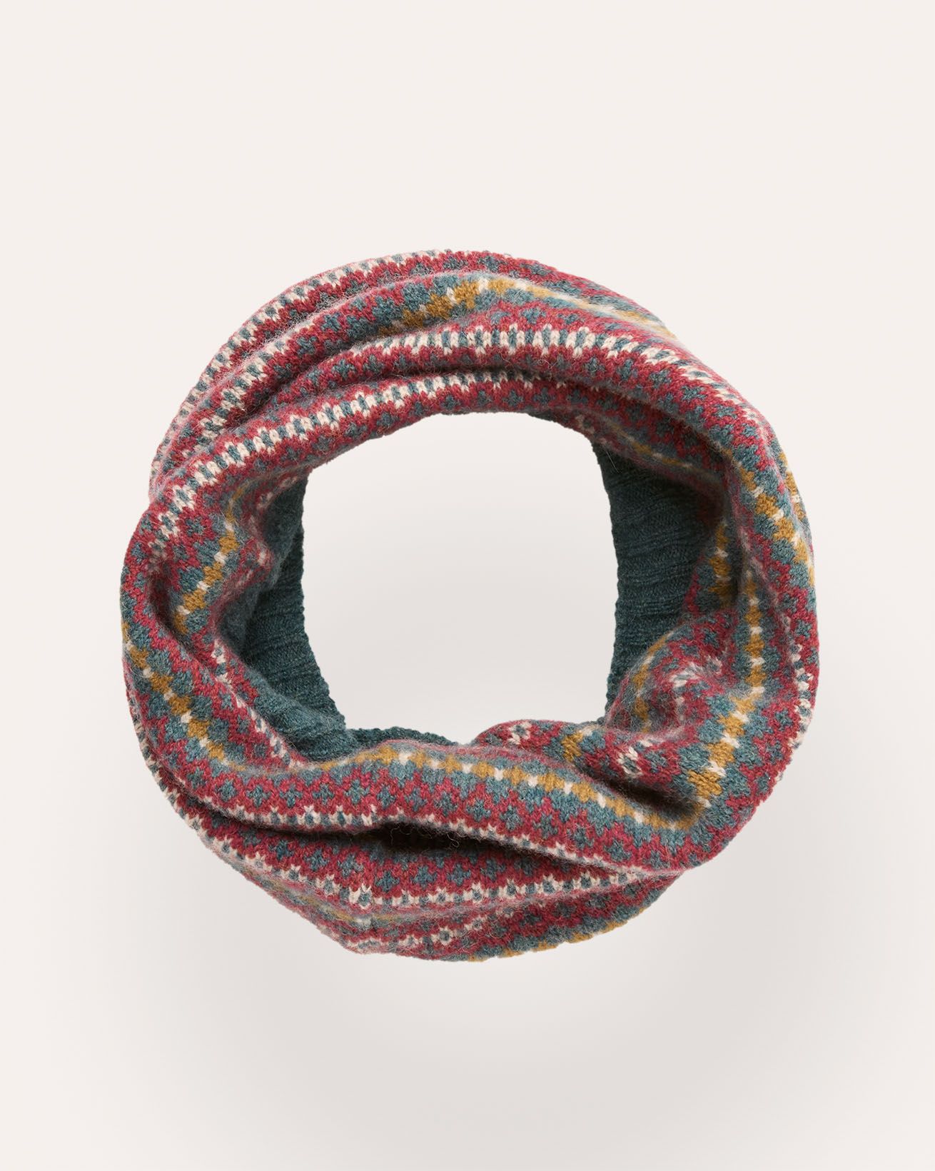 Lambswool Fair Isle Snood