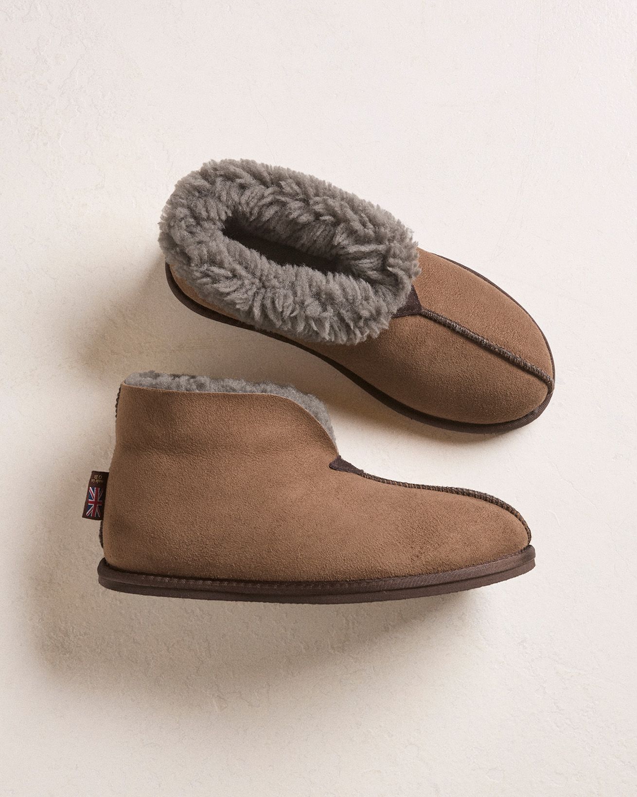 Men's Shearling Bootee Slipper
