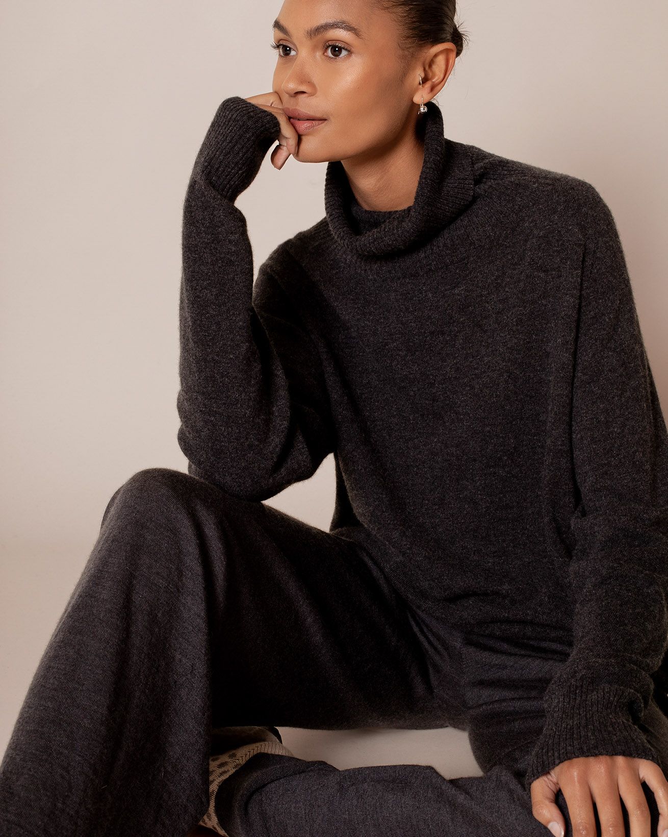 Wide Leg Merino Lounge Pants