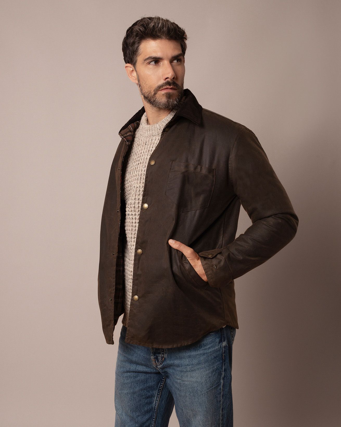 Men's Lightweight Waxed Jacket
