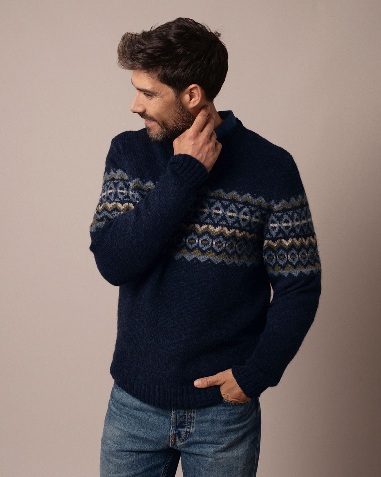 Men's Fair Isle Jumper