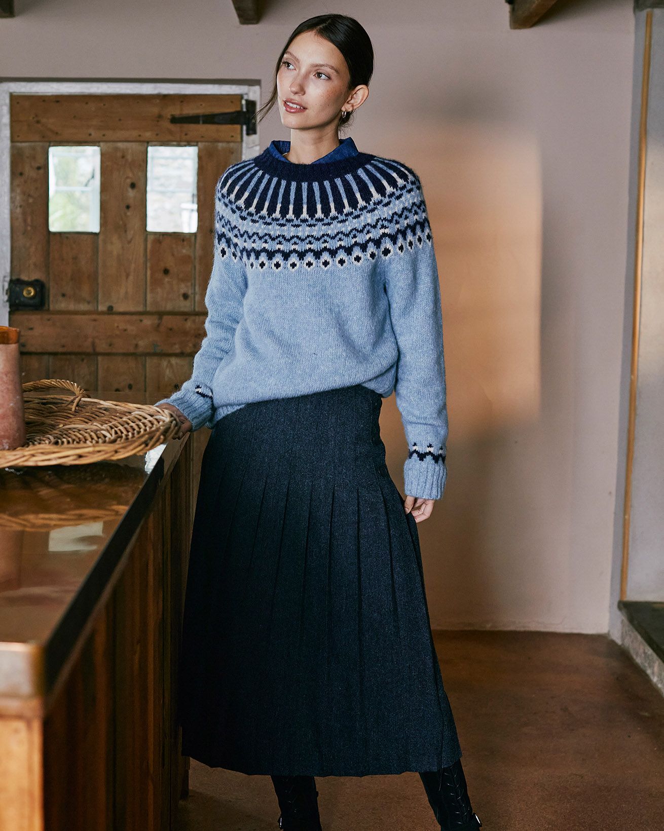 Lofty Statement Fair Isle Jumper 