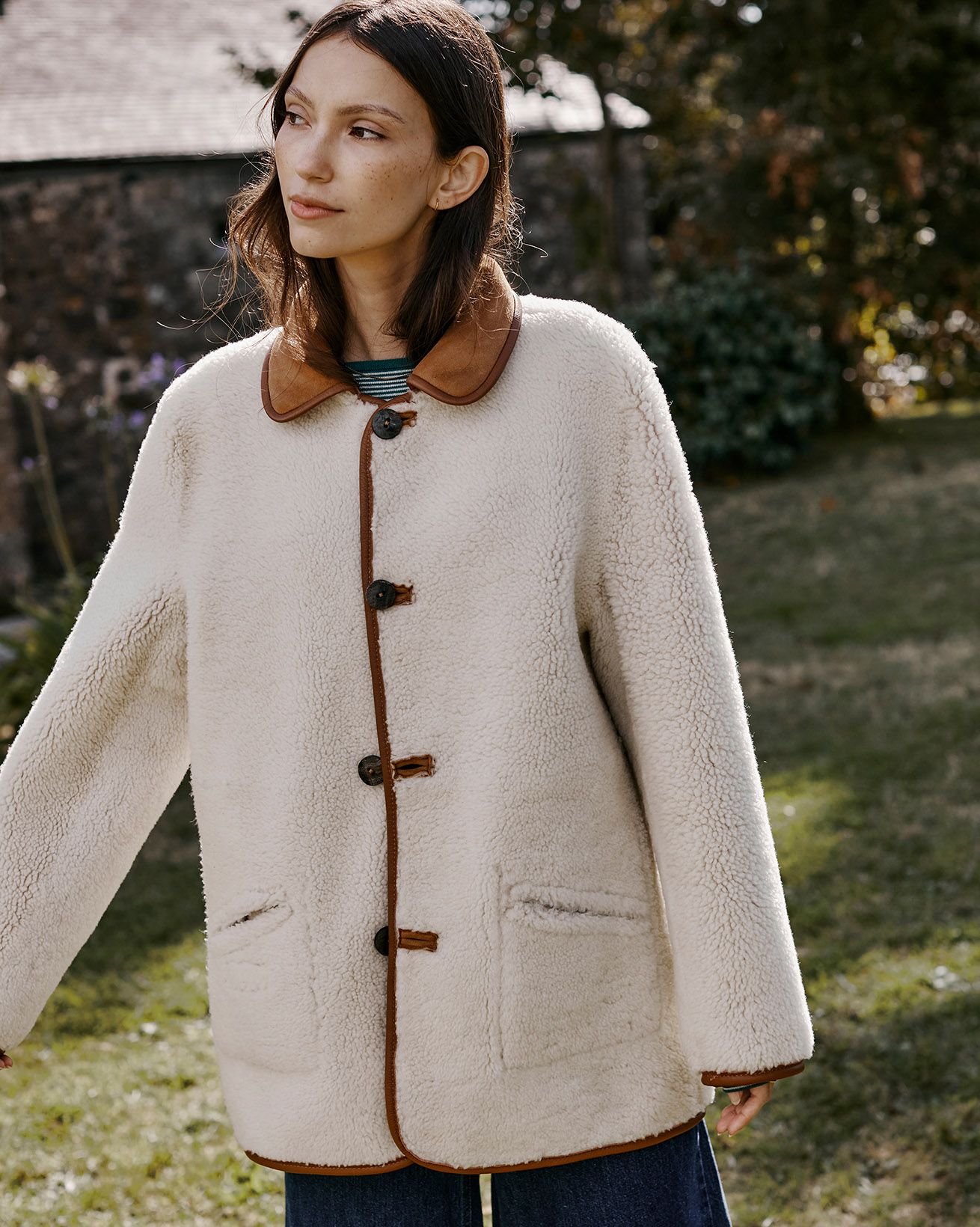 Classic Reversible Sheepskin Jacket