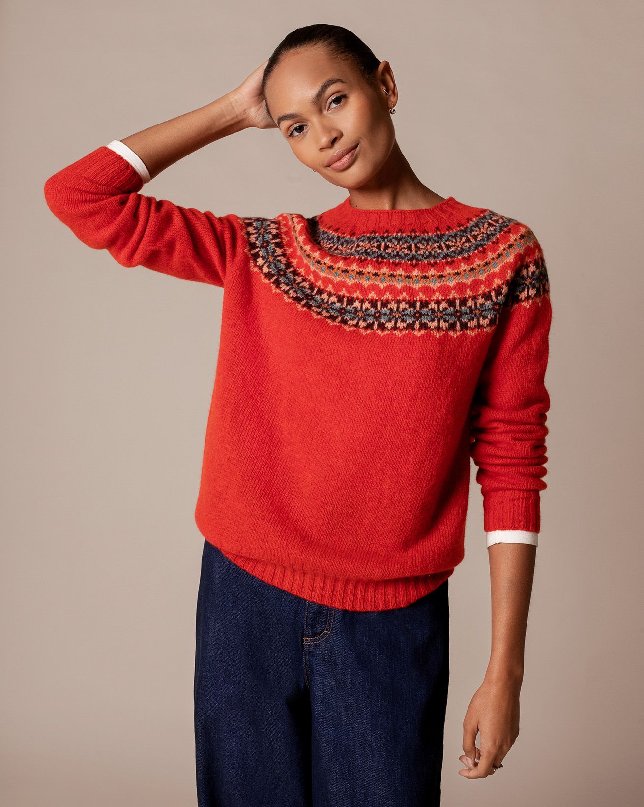 Harley of Scotland Highlands Crew Neck Jumper 