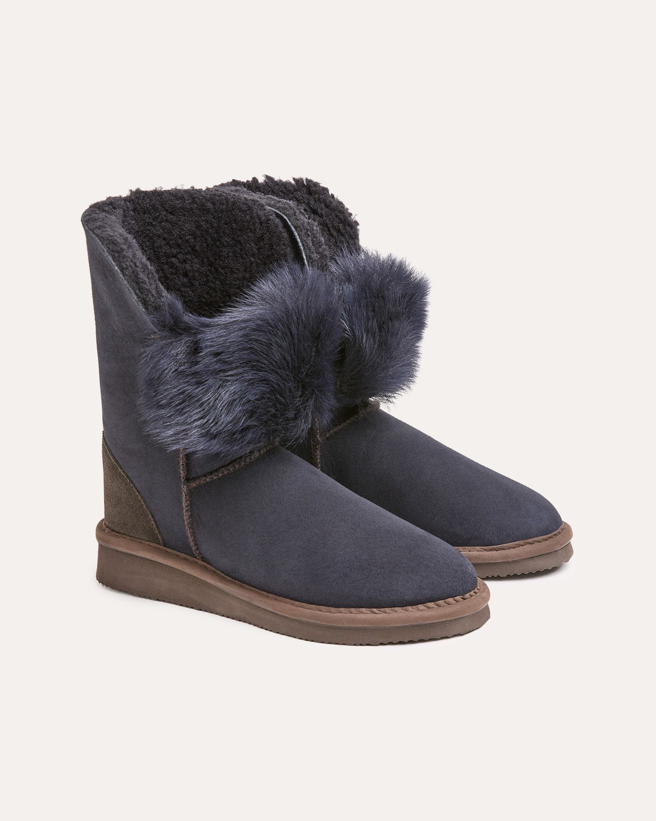 Toscana Trim Slipper Boots