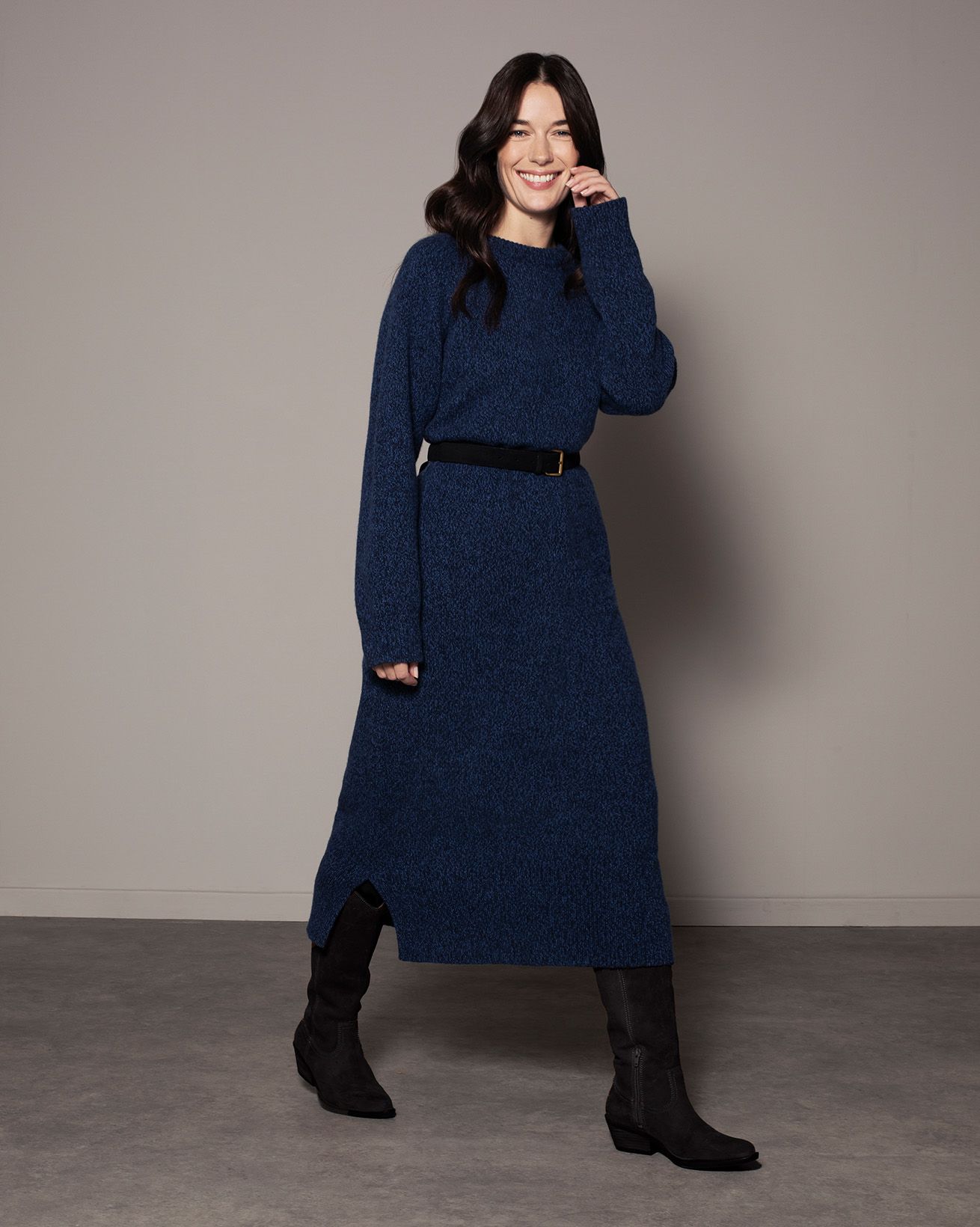 Longline Slouch Jumper Dress