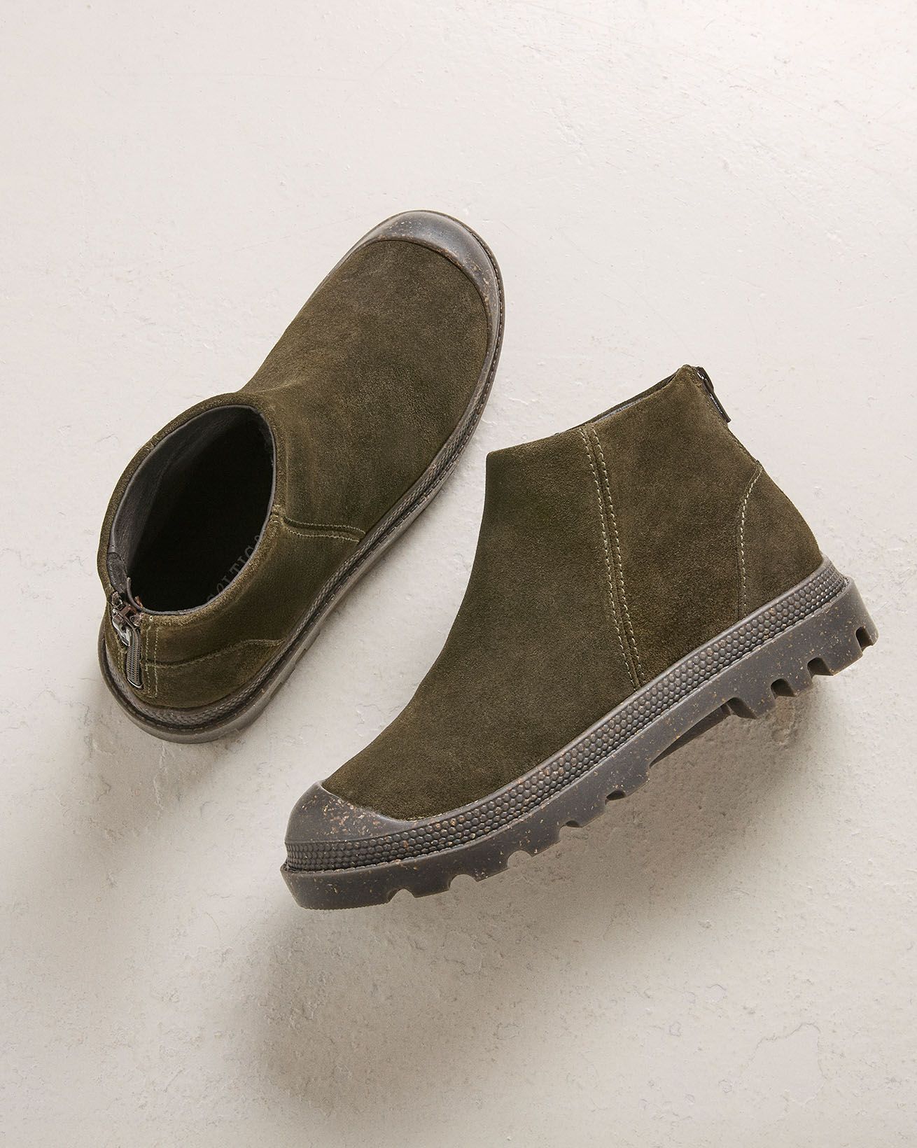 Stiefeletten mit Zehenkappe