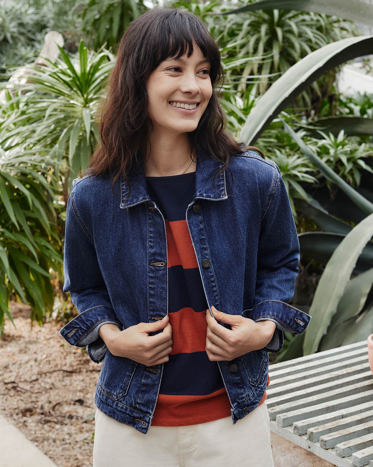 Patch Pocket Denim Jacket