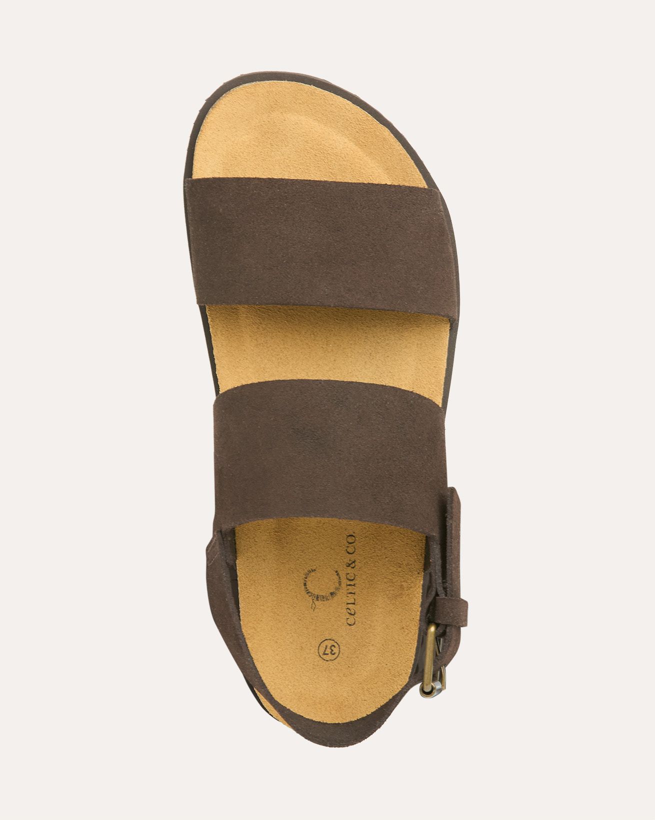 9027_Double_Strap_Sandal_With_Backstrap_Chocolate_Brown_Above_WEB.jpg