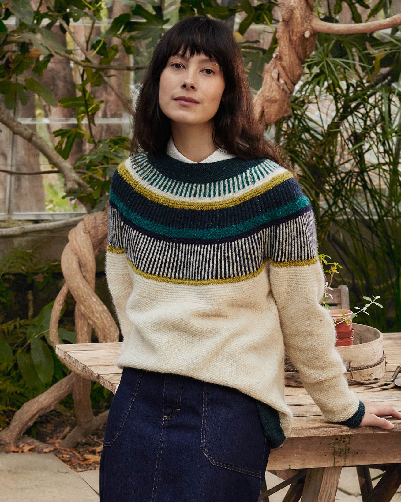 Statement Donegal Jumper