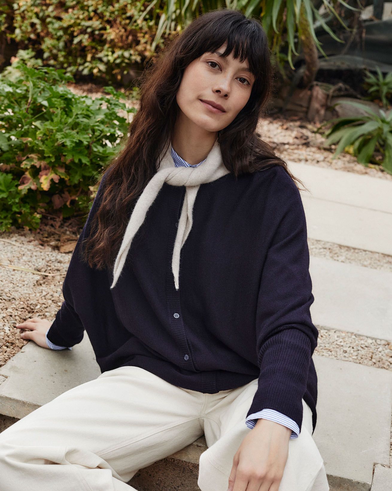 Fine Knit Merino Cardigan