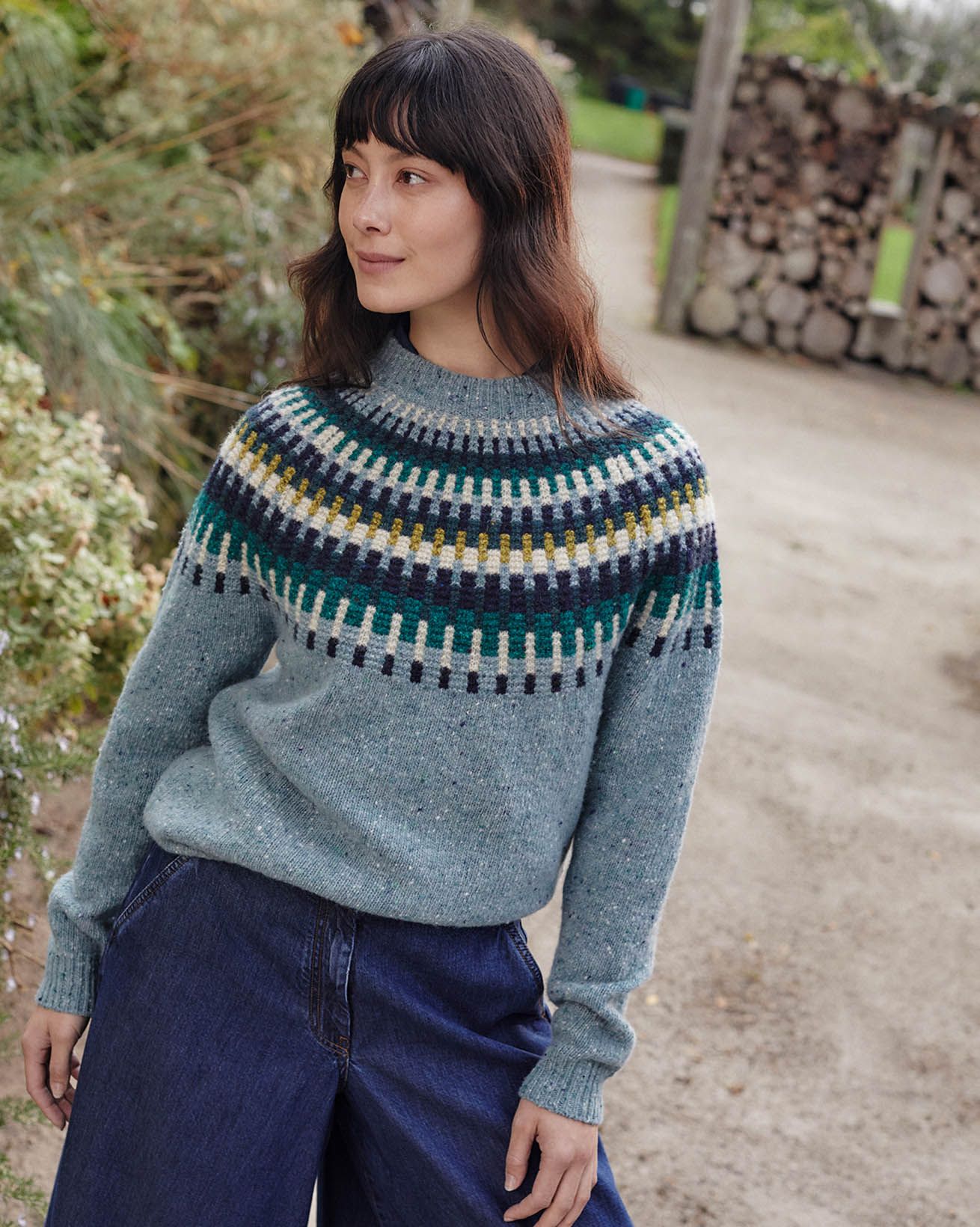 Stitch Yoke Jumper