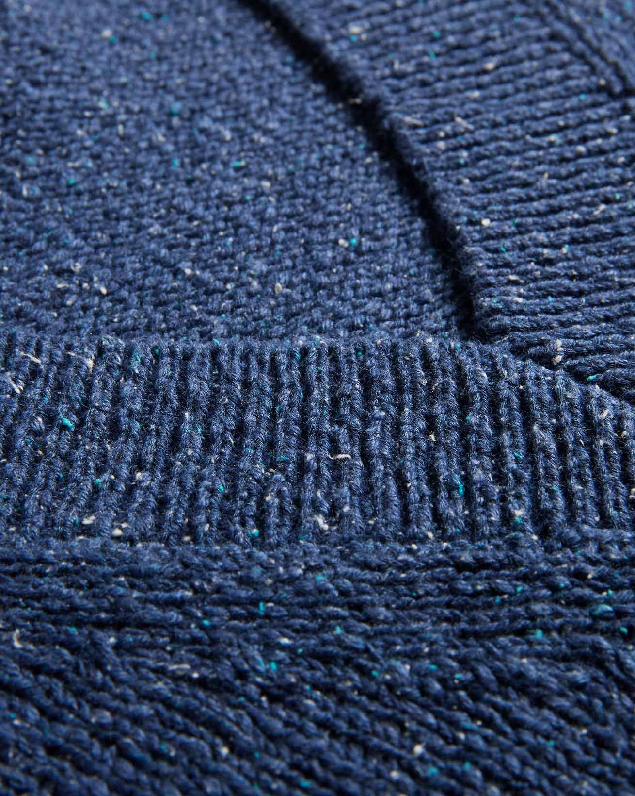 9057_Flecked_Cotton_Blend_V_Neck_Mid_Blue_Detail_3_WEB.jpg