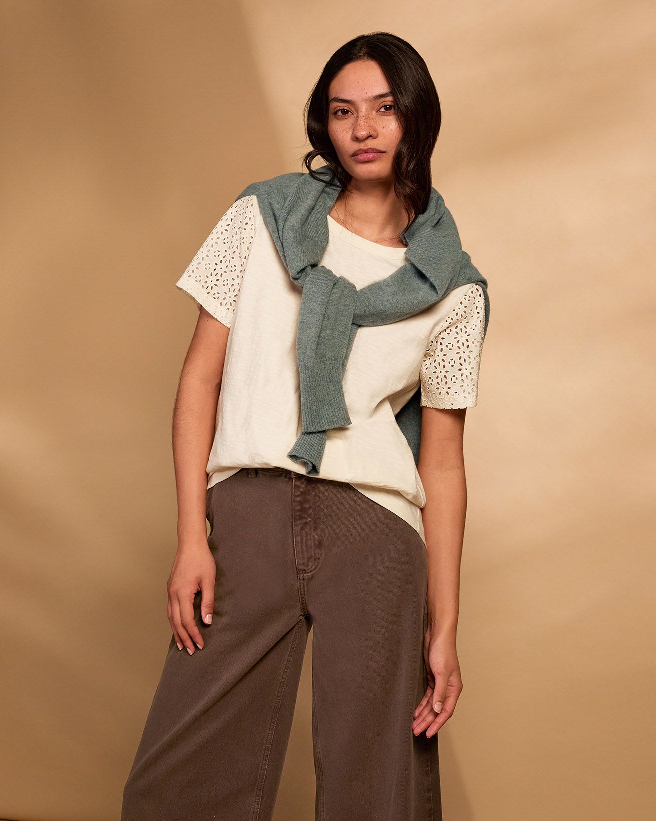 Sleeve Detail T Shirt