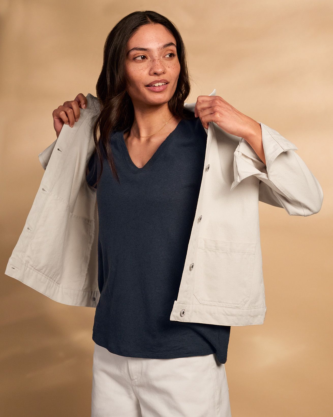 Patch Pocket Denim Jacket