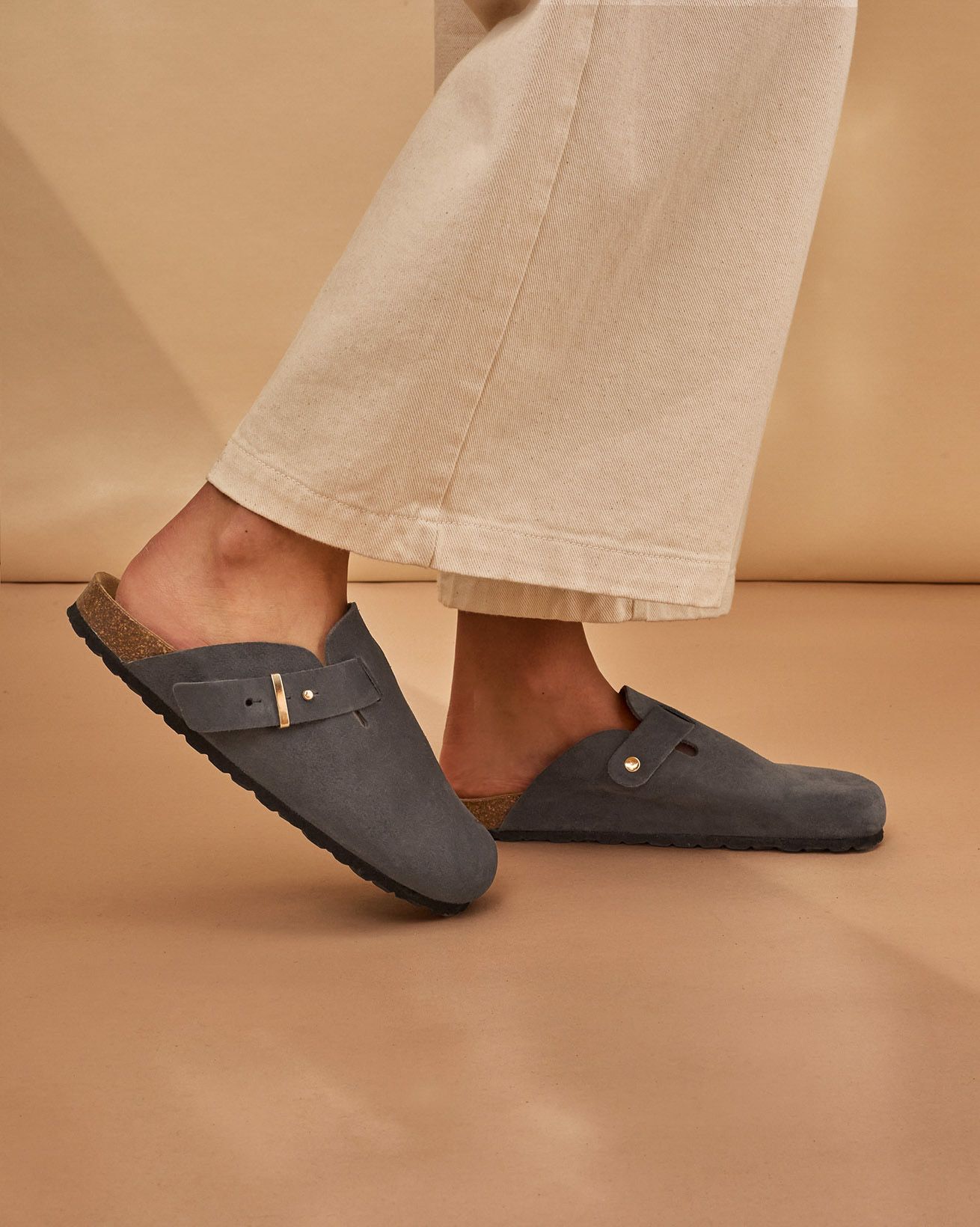 Stud Strap Clogs