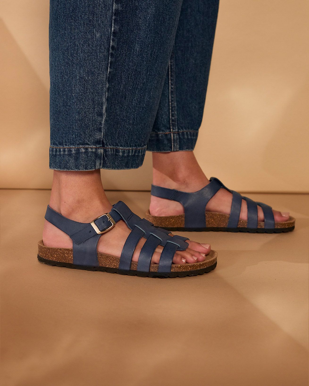 Leather Gladiator Sandals