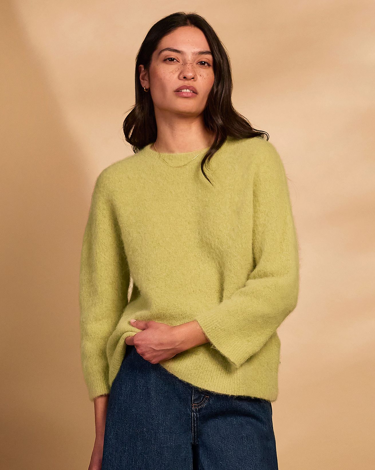 Loftiger Pullover aus Alpaka-Mischung